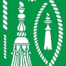 Трафарет на клеевой основе. Кутасы, 14*20 см
