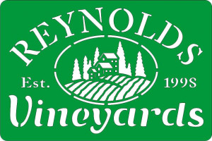 Трафарет на клеевой основе Reynolds vineyards