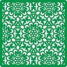 Трафарет на клеевой основе. фон 78 - морозный узор, 15*15 см