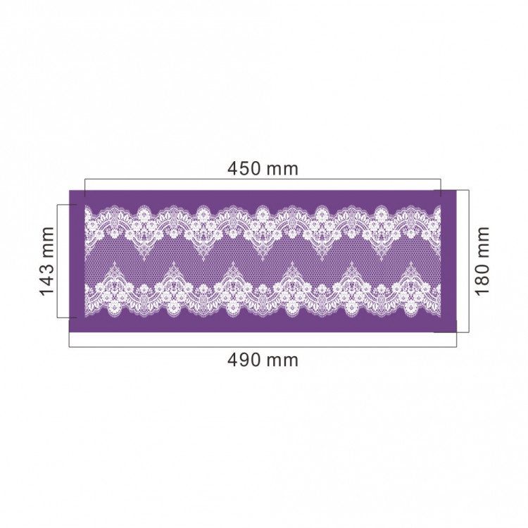Кондитерский трафарет (mesh трафарет)  MST-44
