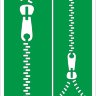 Трафарет на клеевой основе, Молнии, 12*20 см