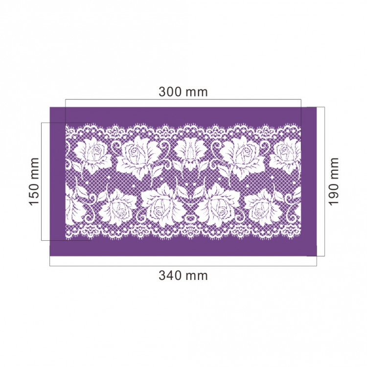 Кондитерский трафарет (mesh трафарет)  MST-53