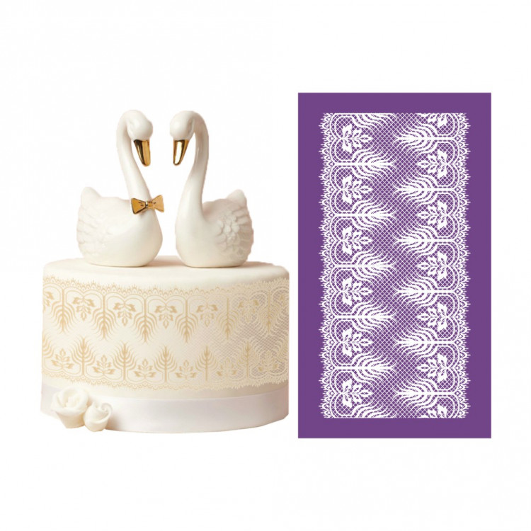 Кондитерский трафарет (mesh трафарет)  MST-54