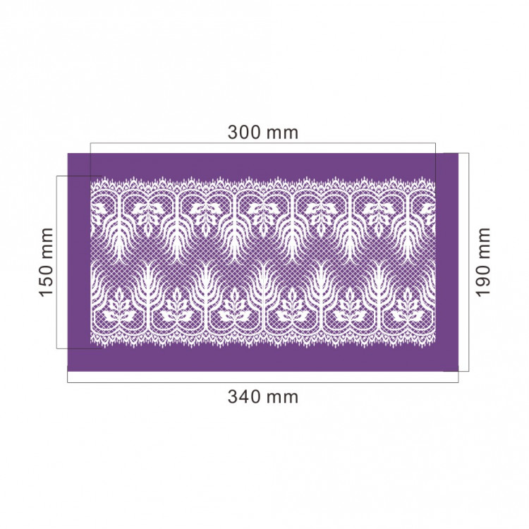 Кондитерский трафарет (mesh трафарет)  MST-54