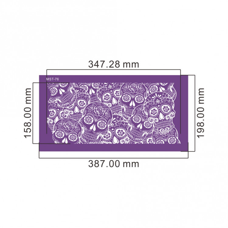 Кондитерский трафарет (mesh трафарет)  MST-76
