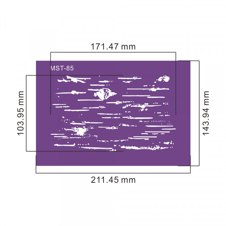 Кондитерский трафарет (mesh трафарет)  MST-85