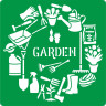 Трафарет клеевой Garden