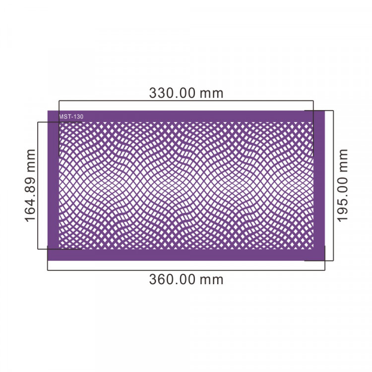 Кондитерский трафарет (mesh трафарет)  MST-130