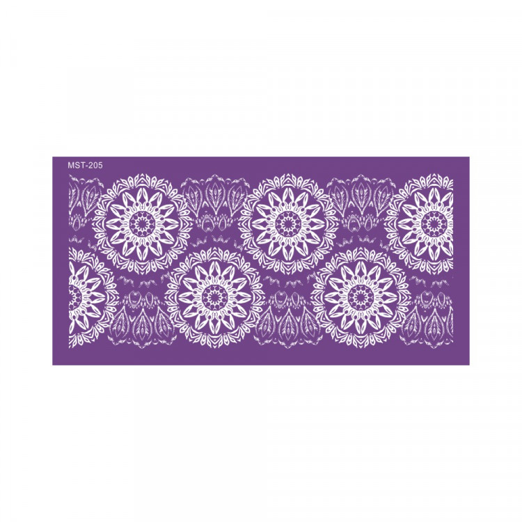 Кондитерский трафарет (mesh трафарет)  MST-205