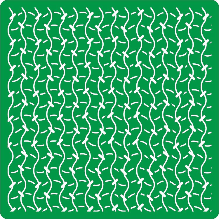 Трафарет на клеевой основе, фон 36, 15*15 см