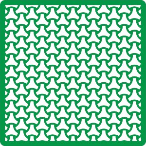 Трафарет на клеевой основе фон 88, 15*15 см