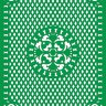 Трафарет на клеевой основе, фон 73, 14*20 см