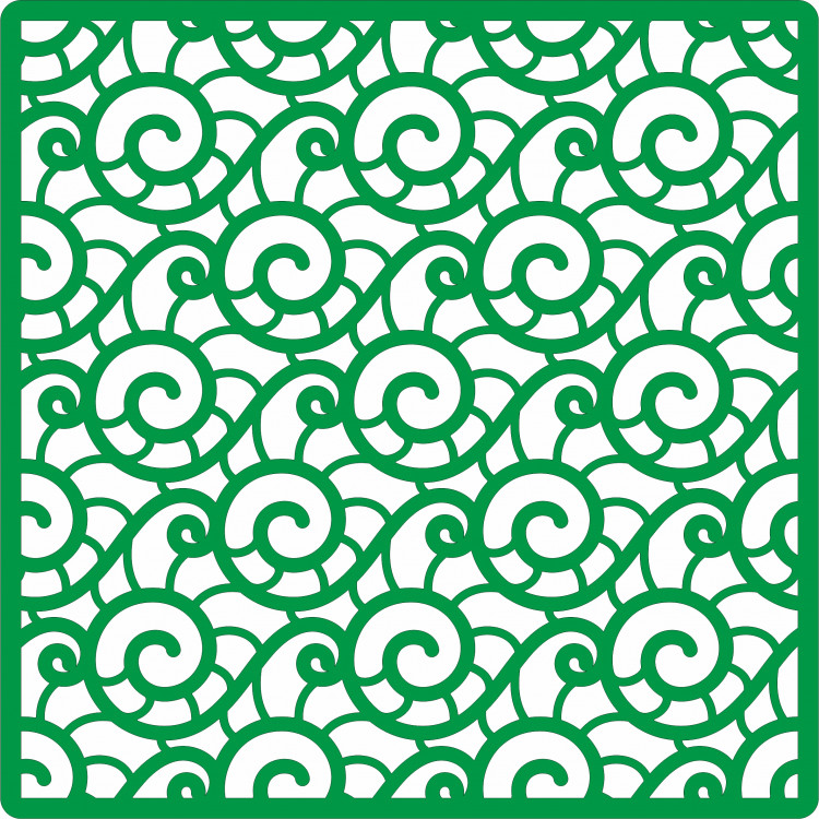 Трафарет на клеевой основе фон 91, 20*20 см