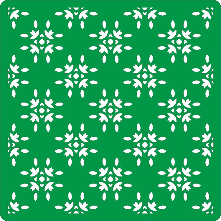 Трафарет на клеевой основе фон 93, 15*15 см