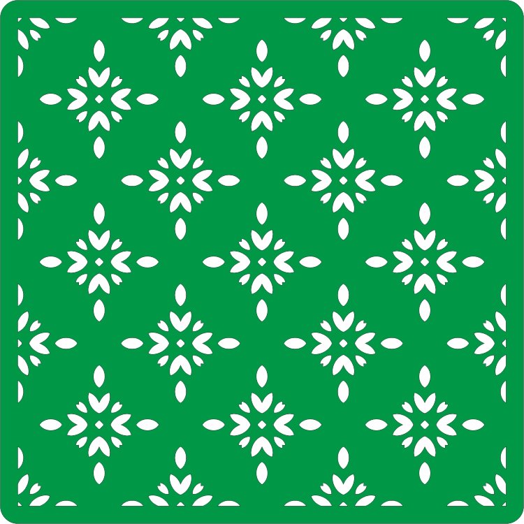 Трафарет на клеевой основе фон 94, 15*15 см