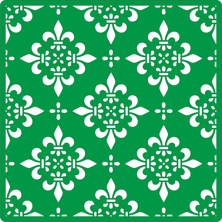 Трафарет на клеевой основе фон 96, 20*20 см