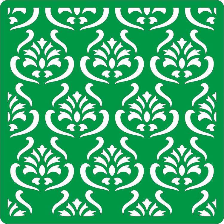 Трафарет на клеевой основе фон 97, 15*15 см