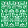 Трафарет на клеевой основе фон 99, 20*20 см